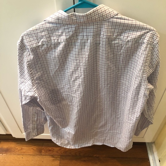 Arrow blue and purple striped button up - Picture 4 of 4